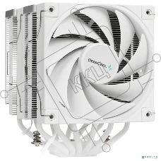 Кулер для процессора DEEPCOOL AK620 WH белый, 120 мм, алюминий/медь, 1850 об/мин, 28 дБ, 4 pin, 260 Вт, 160 мм