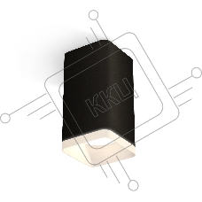 Светильник Ambrella Light XS7821021 SBK/FR черный песок/белый матовый MR16 GU5.3 (C7821, N7755)