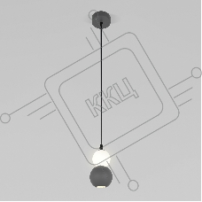 50250/1 LED/ подвесной светильник/ серый