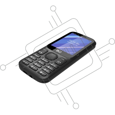 Мобильный телефон BQ 2820 Step XL+ Black+Red. SC6531E, 1, 208MHZ, ThreadX, 32 Mb, 32 Mb, 2G GSM 850/900/1800/1900, Bluetooth Версия 2.1 Экран: 2.8 