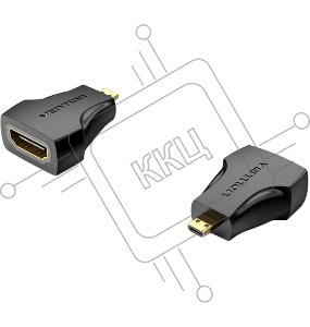 Адаптер-переходник Vention HDMI 19F/micro HDMI 19M