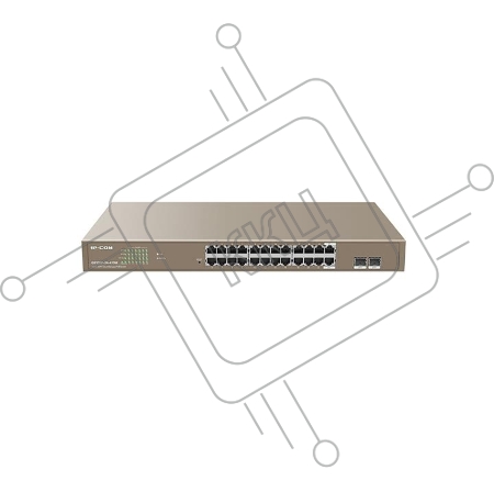 Коммутатор управляемый IP-COM G3326P-24-410W, настенный, настольный, 1000 Мбит/сек, 24 port, SFPx