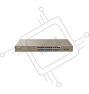 Коммутатор управляемый IP-COM G3326P-24-410W, настенный, настольный, 1000 Мбит/сек, 24 port, SFPx
