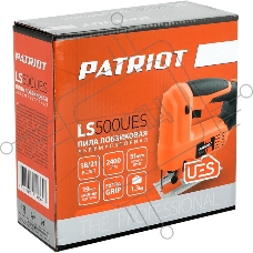 Лобзик Аккумуляторный PATRIOT LS 500UES. 0-2400об/мин. Дерево/железо: 51мм/2мм, Маятниковый ход: 4позиции.