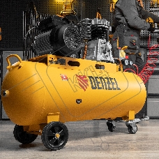 Компрессор воздушный Denzel рем. привод BCI2300/100, 2,3 кВт, 100 литров, 400 л/мин