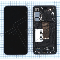Дисплей для Samsung Galaxy S23 Plus 2023 S916B в сборе с тачскрином ServicePack черный GH82-30476A