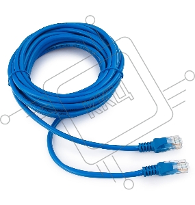 Патч-корд медный UTP Cablexpert PP10-5M/B кат.5, 5м, литой, многожильный (синий)