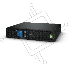Источник бесперебойного питания CyberPower  Line-Interactive PR1000ELCDRT2UA 1000VA/900W USB/RS-232/Dry/EPO/SNMPslot/RJ11/45 (8 IEC С13)