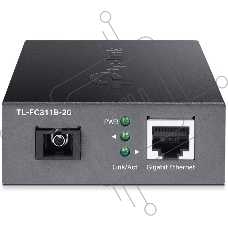 Медиаконвертер TP-Link TL-FC311B-20 гигабитный WDM 100/1000 Мбит/с SMB