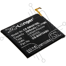Аккумулятор CameronSino  CS-SMN970SL EB-BN970ABU для Samsung Galaxy Note 10 3.85V / 2900mAh / 11.17Wh