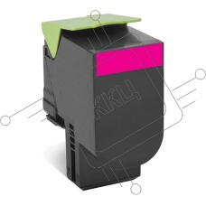 Картридж лазерный Lexmark 80C8HM0 Картридж лазерный, Magenta {CX410/CX510, LRP (3K)}