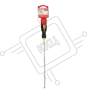 Отвертка шлицевая SL 4х200 мм, двухкомпонентная рукоятка REXANT