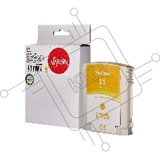 Струйный картридж Sakura C4838A (№11 Yellow) для HP, желтый, 29 мл., 2550 к.