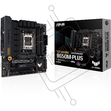 Материнская плата ASUS TUF GAMING B650M-PLUS AM5 micro-ATX 4xDDR5 2xPCIEx16 PCIEx1 2xM.2 HDMI DP 2.5GLAN (90MB1BG0-M0EAY0)