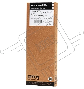 Картридж струйный Epson C13T614800 черный матовый для Epson St Pro 4880/4450 (220мл)