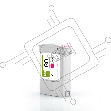 Струйный картридж NVPrint 80 (NV-C4847A) Magenta для HP DesignJet 1050c, 1055cm (400 мл)