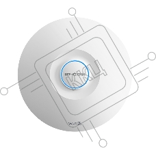 Потолочная двухдиапазонная точка доступа IP-COM Pro-7-LR BE5010, 2,4/5 ГГц, до 5 Гбит/с, 1x1 Гбит/с, PoE 1x2,5 Гбит/с