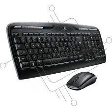 Клавиатура + мышь Logitech MK330 клав:черный мышь:черный USB беспроводная Multimedia