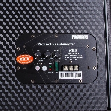 Сабвуфер автомобильный Kicx AP300BPA 300Вт активный (30см/12