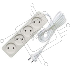Удлинитель 4х1.5м без заземл. 10А IP20 2.2кВт Союз 481S-1401
