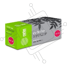 Картридж лазерный Cactus CS-TK1160 черный (7200 стр.) для Kyocera Ecosys P2040dn/P2040dw