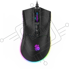 Мышь проводная A4Tech Bloody P90s черный, 8000 dpi, USB Type-A, кнопки - 8