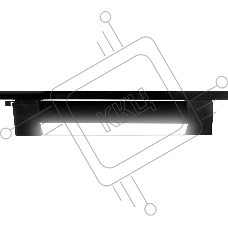 Трековый однофазный светодиодный светильник Ambrella light GL6661 BK черный LED 12W 4200K