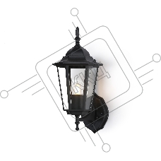 Уличный настенный светильник Ambrella light ST2010 BK/CL черный/прозрачный IP54 E27 max 40W 360*150*210
