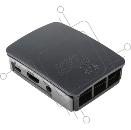 Корпус ACD Black ABS Plastic case for Raspberry Pi 3 B/B+ (аналог арт.54202) RA148