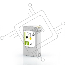 Струйный картридж NVPrint 80 (NV-C4848A) Yellow для HP DesignJet 1050c, 1055cm (400 мл)