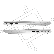 Ноутбук HP ProBook 450 G10 Core i5-1334U 15.6 FHD (1920x1080) AG UWVA 16GB (1x16GB) DDR4 3200 512GB SSD,51Wh,FPR,Intel AX211 Wi-Fi,Backlit,1,8kg,1y,Silver,Dos,KB Eng