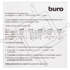 Сетевое зарядное устройство Buro TJ-248W QC 3.0 2.4A универсальное белый