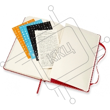 Еженедельник Moleskine CLASSIC WKNT LARGE 130х210мм 144стр. фиксирующая резинка красный
