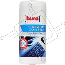 Салфетки Buro BU-Asurface для поверхностей туба 100шт влажных