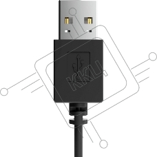 Гарнитура Ritmix RH-563USB Чёрная (2м)