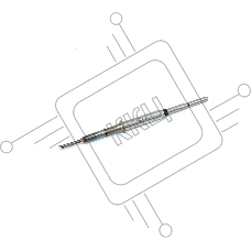 Жало паяльное MOBILKA 115-K1 (топорик двусторонний 1 мм)