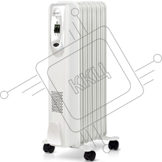 Масляный обогреватель Ballu Comfort BOH/CM-07WDN белый, 1500 Вт, 20 м2, термостат
