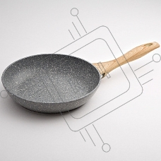 Сковорода ALPENKOK AK-0043A/26N алюм.с антипригар. покрытием GREY MARBLE, индукц. d=26см (6)