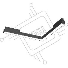 Светильник трековый светодиодный Ambrella light GL4485 BK черный IP20 20W 3CCT 3000-6000K SMART 48V 120° 325*305*25