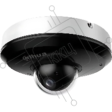 Уличная мини-купольная PTZ IP-видеокамера DAHUA DH-SD1A404DB-GNY с ИИ 4Мп, 1/2.8” CMOS, моторизованный объектив 2.8~12мм (4x), видеоаналитика, ИК 20м, IP66, IK08, корпус: металл