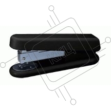 Степлер ручной Kw-Trio 5280BLCK N10 (10 листов) встроенный антистеплер, черный, 50 скоб, металл/пластик