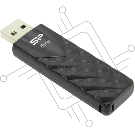 Флеш Диск Silicon Power 16Gb Ultima U03 SP016GBUF2U03V1K USB2.0 черный