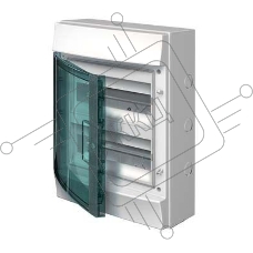 Бокс настенный 24М прозр. дверь Mistral65 (с клемм) ABB 1SLM006502A1204