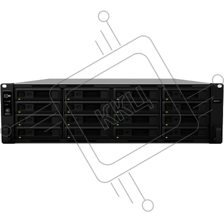 СХД стоечное исполнение 16BAY 3U NO HDD USB3 RS4021XS+ SYNOLOGY