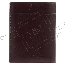 Кошелек мужской Piquadro Blue Square Revamp PU1393B2VR/MO коричневый натур.кожа Кошелек мужской Piquadro Blue Square Revamp PU1393B2VR/MO коричневый натур.кожа