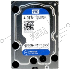 Жесткий диск Western Digital  SATA 4TB 6GB/S 256MB BLUE WD40EZAX