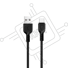 Кабель USB HOCO X20 Flash, USB - Type-С, 2А, 2м, черный