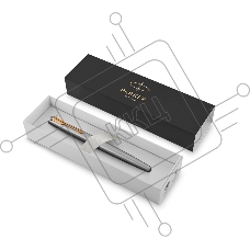 Ручка перьевая Parker Jotter Core F691 (CW2030948) Stainless Steel GT, M, сталь нержавеющая, подарочная коробка