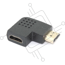 Удлинитель HDMI папа-мама угловой вправо