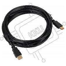 Кабель аудио-видео Buro HDMI (m)/HDMI (m) 3м. Позолоченные контакты черный (BHP HDMI V1.4 3M LOCK)